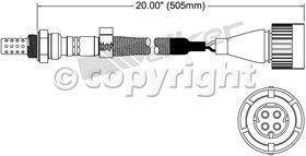 Walker 250-24035 Four Wire Oxygen Sensor