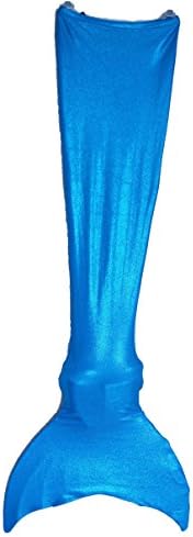 Sea Sirens Girls Kids Swimmable Mermaid Tail Halloween Costume Blue X-Small