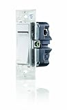 Leviton VRCZ1-1LX Vizia RF + 1-Button Zone Dimming Controller and Virtual Dimming Remote Switch, White/Ivory/Almond