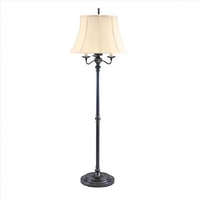 Newport Collection Oil Rubbed Bronze Six Way Floor Lamp by Universal Lighting and Decor