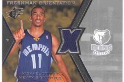 2007 SPx Authentic Michael Conley Rookie Game-Worn Jersey Card