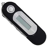 4GB USB 2.0 MP3/WMA/Voice Record Flash Drive (Black)