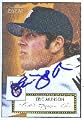 Eric Munson, Detroit Tigers, 2001 Topps Heritage Autographed Card