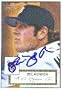Eric Munson, Detroit Tigers, 2001 Topps Heritage Autographed Card