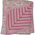 Under the Nile Organic Cotton Receiving Blanket - Butterfly Flower