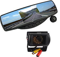 Rearview Mirror Camera DVR on SD Card!