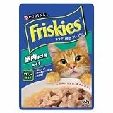 フリスキーパウチ 室内ネコ用 まぐろ ゼリー仕立て 60g
