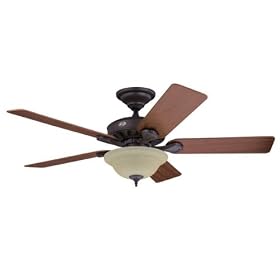 Hunter 52" Ceiling Fan, New Bronze Model #: HR 23723 , 90% Pre-assembled in the Box