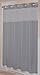 Hookless RBH43MY043 Litchfield Shower Curtain - Frost Gray