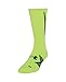 Under Armour Men's Undeniable All Sport Crew Socks (1 Pair), Hi Vis Yellow/Black, Large