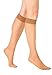 Comfort Choice Women's Plus Size 6-Pack Sheer Nylon Knee-High Stockings