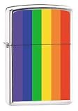 Zippo Lighter - Gay Lesbian Rainbow Pride Flag