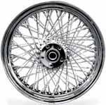 Ride Wright Wheels Inc 19x2.15 Single Disc Front Wheel 80 Spoke 04928-1680-SB-T