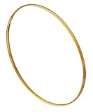 14K Yellow Gold Half Round Bangle Bracelet