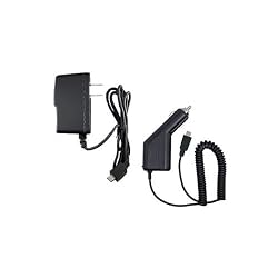 Skque Amazon Kindle 1 Wire Wall Charger + Car Charger Accessories Bundle Kit Set