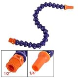 Buy 1 4 Round Nozzle Coolant Oil Hose Purple for Lathe Milling by uxcell