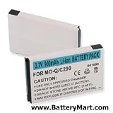 Replacement Battery For MOTOROLA C290, V325 - LI-ION 900mAh Q