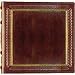 Burnes of Boston American Gentry, Book Bound Album for 100 4" x 6" Photos, 1 per Page, Brown.