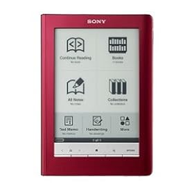 Sony Digital Reader Touch Edition - Red ( PRS600RC)