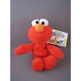 Retired Sesame Street Muppets 8" Plush Bean Bag Elmo Doll