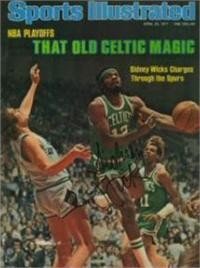 Sidney Wicks (Boston Celtics) autographed Sports Illustrated Magazine