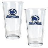 Penn State Nittany Lions 2pc Pint Ale Glass Set NCAA College Athletics
