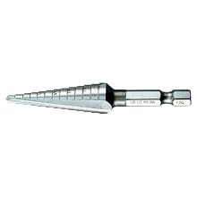 Makita 711492-A High Speed Steel Step Drill Bit, 1/8-to-1/2-Inch