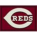Cincinnati Reds 5 4" x 7 8" Team Spirit Area Rug