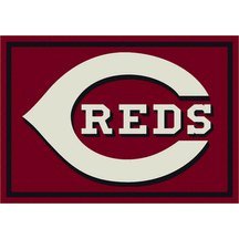 Cincinnati Reds 5 4" x 7 8" Team Spirit Area Rug