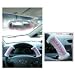 Hello Kitty Rear Mirror Cover and Handle Cover Set
