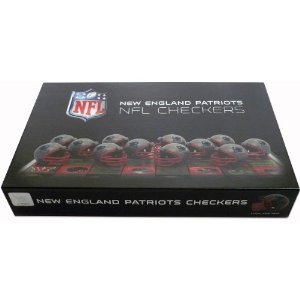 310fJ8877RL Rico New England Patriots Checker Set