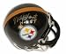 Mel Blount Pittsburgh Steelers Autographed Riddell Mini Football Helmet Inscribed with 