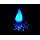 Fortune Products R-Rain Rainbow Raindrop Light, 2-3/4" Diameter x 6-1/2" Height