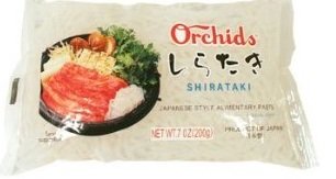 White Konnyaku Shirataki Noodles 7.0 Oz Made in Japan