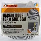 Frost King SG30WH Frost King Plastic Garage Door Side and Top Weather-strip Kit 13/4-Inch-b-30-Foot, White