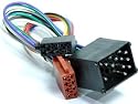 Radio-KFZ-Adapter BMW / Landrover / MG / Rover ( runde Pins ) > ISO