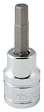 Titan 15606 6 mm 3/8' Drive Hex Bit Socket [並行輸入品]