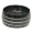 316L Stainless Steel Ring with IP black. Width: 12mm , 13