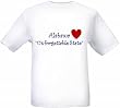 ALABAMA - UNFORGETTABLE STATE - State-series - White T-shirt