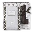 SwaddleDesigns Swaddle Designs Brown Mod Circles Collection Swaddling Blanket,Baby Lovie, and Two Burping Clothes Gift Set