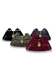 Suede Turn-Lock Bag