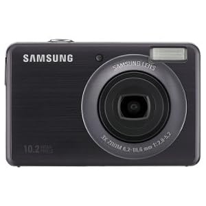 Samsung SL202 10.2MP Digital Camera with 3x Optical Zoom and 2.7 inch LCD (Grey)