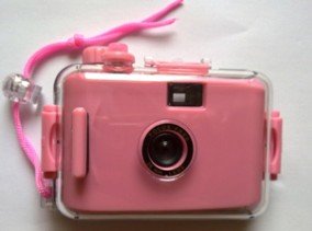 Lomo Aqua Pix Underwater Waterproof Film Camera Lovely(Dark Pink)