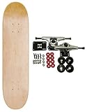 BLANK COMPLETE Skateboard NATURAL 7.5 Skateboards HOT