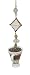 Coffee Break Espresso Cup Crystal Beaded Christmas Ornament