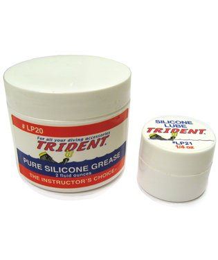 Silicone Grease 100% Pure Lubricant 1/4 oz for Scuba Regulators and More