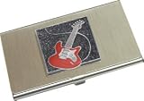 Electric Guitar Business Card Holder / Case