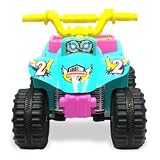 Battery-Operated 4-Wheel Mini ATV - Teal