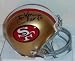 Steve Young Autographed/Hand Signed San Francisco 49ers Mini Helmet with HOF 05 Inscription