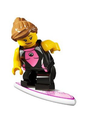 LEGO - Minifigures Series 4 - SURFER GIRL